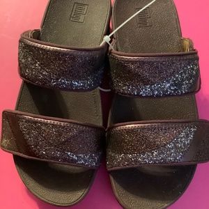 VGUC Fitflop glitter size 7